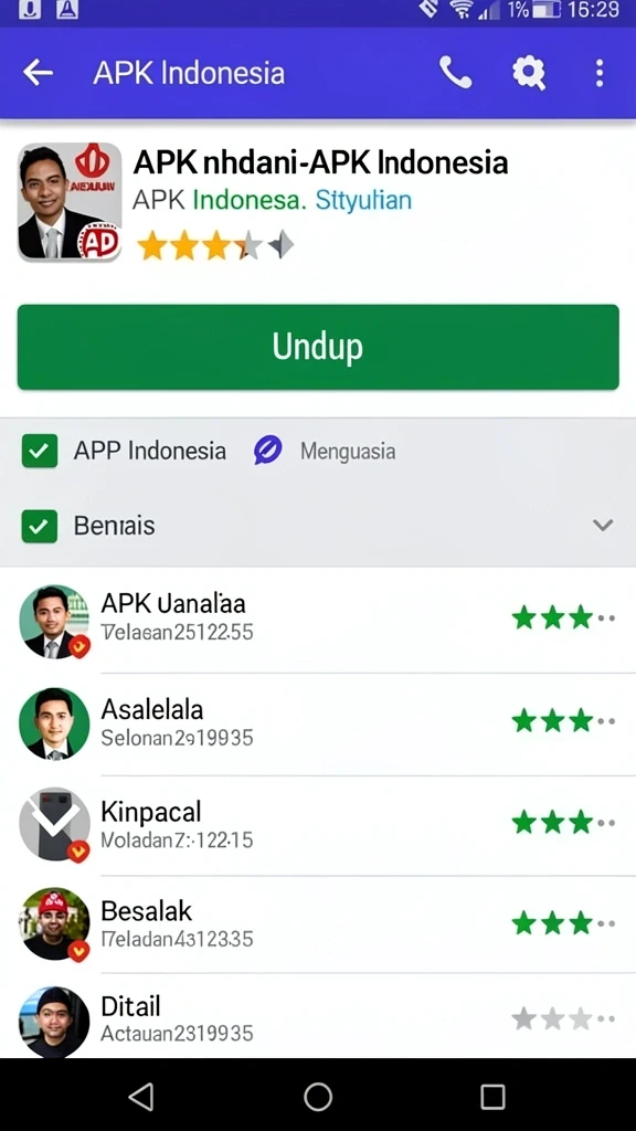 Tampilan utama aplikasi Review Aplikasi layar303 Versi Terbaru yang intuitif dan efisien.