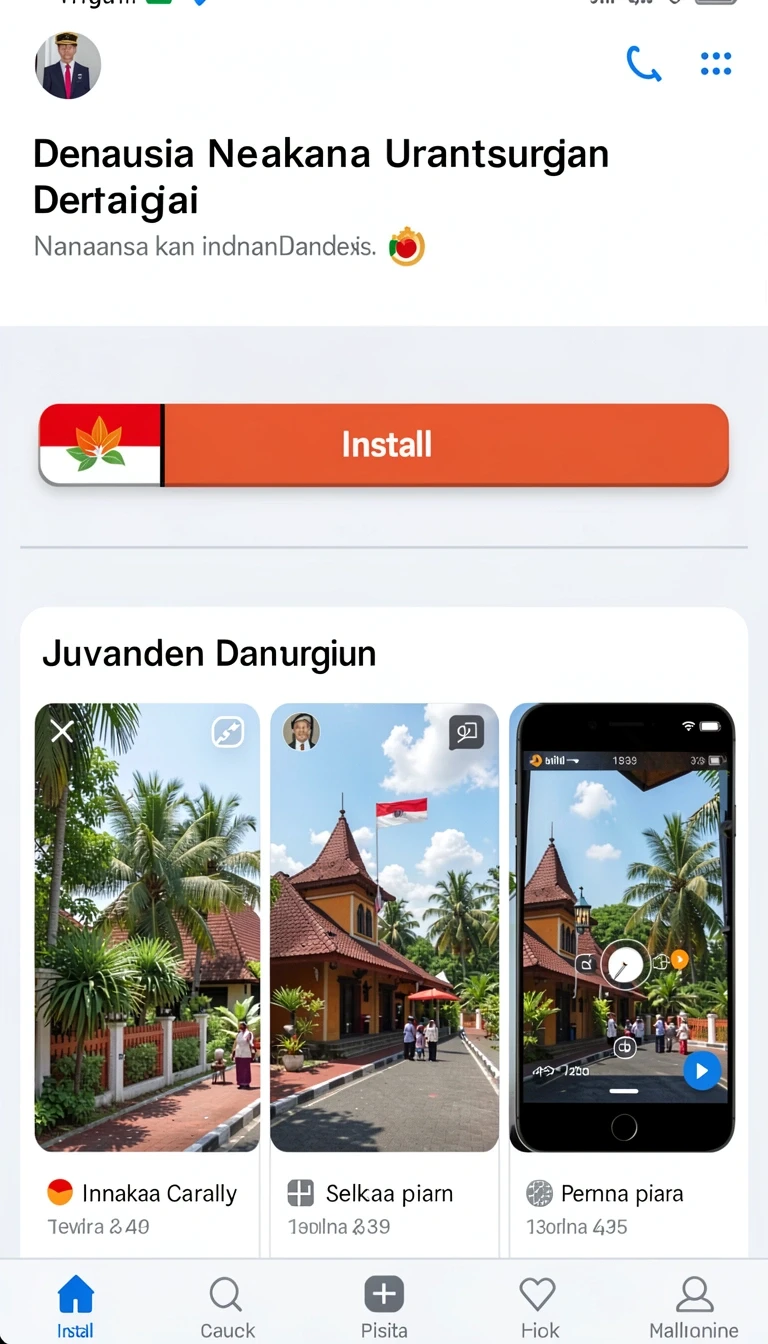 Tampilan utama aplikasi batmantoto App APK Terbaru yang intuitif dan efisien.