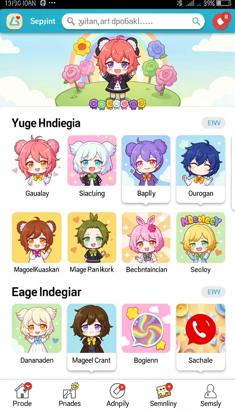 Tampilan utama aplikasi card App APK Terbaru yang intuitif dan efisien.